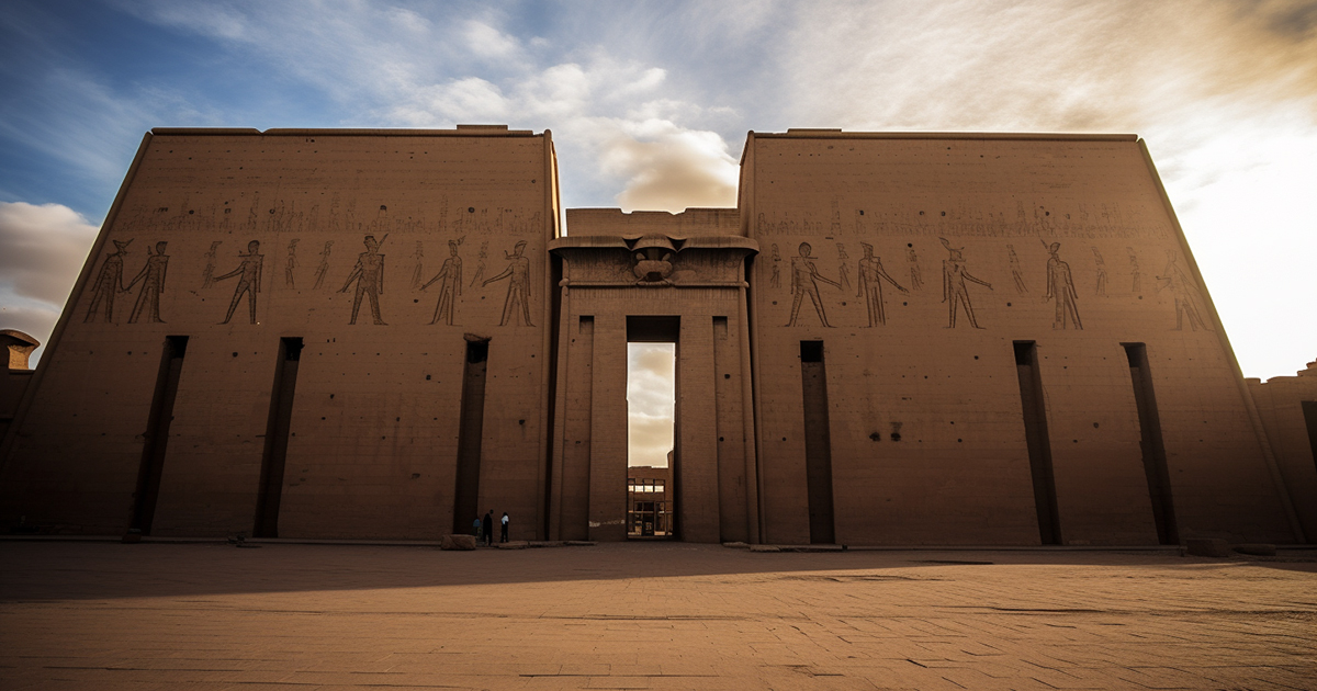 The Temple of Edfu