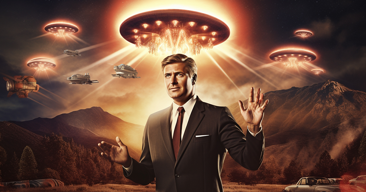 Wernher von Braun and aliens