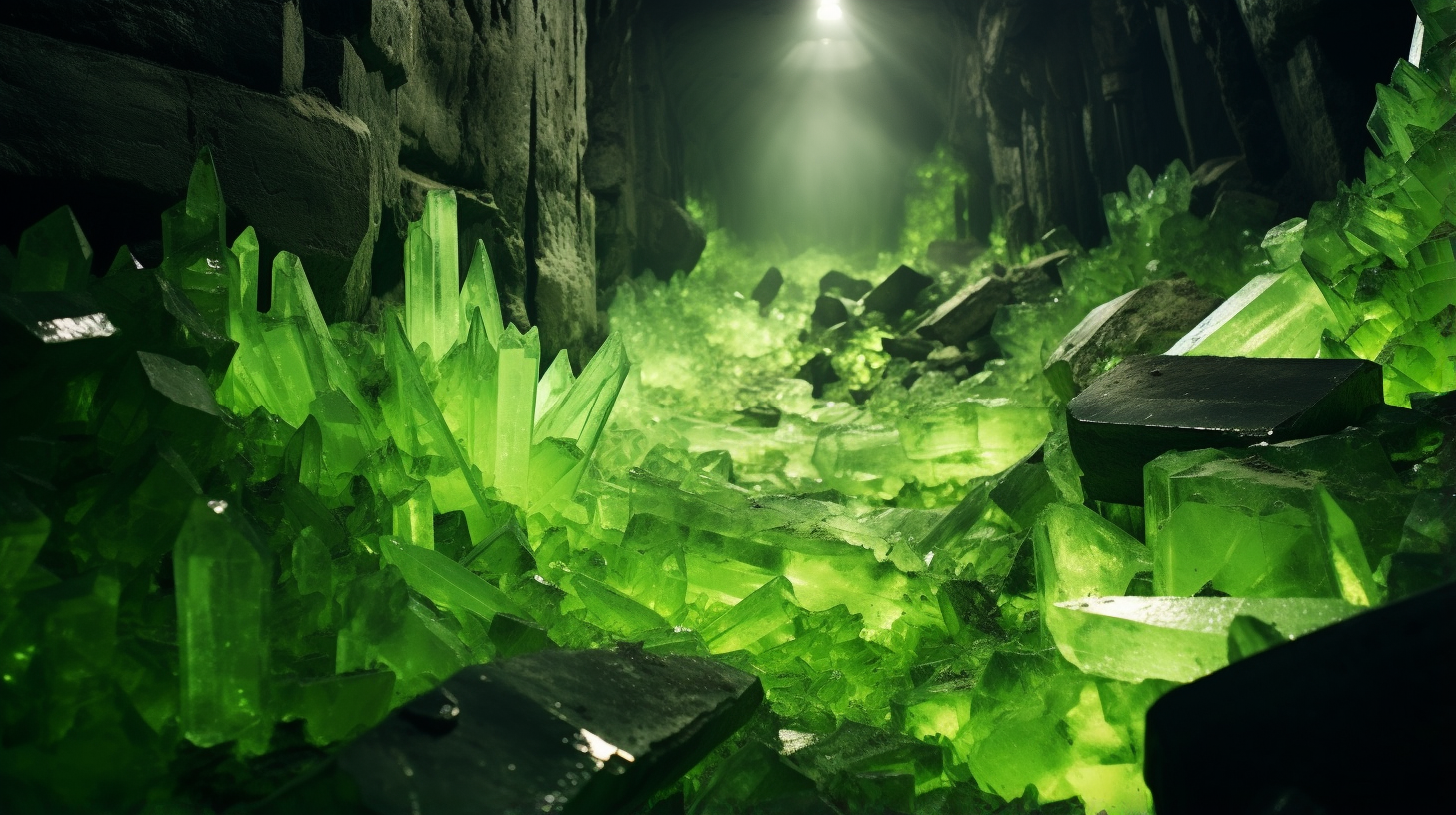 ancient crystal cave