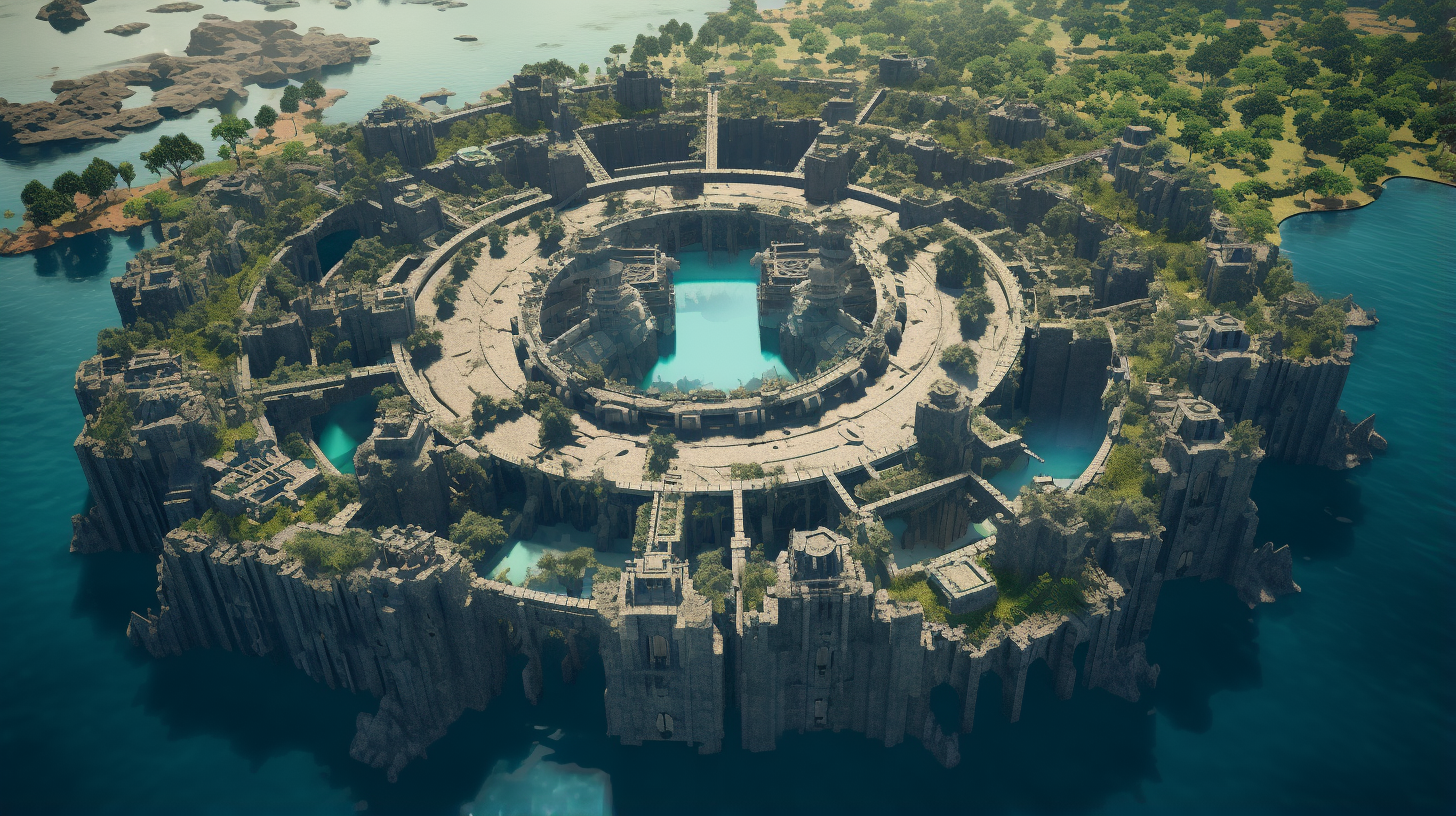 legendary city of atlantis