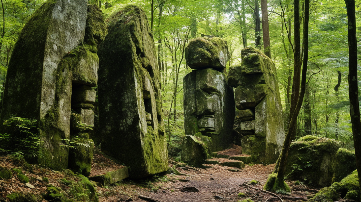 megaliths in japan