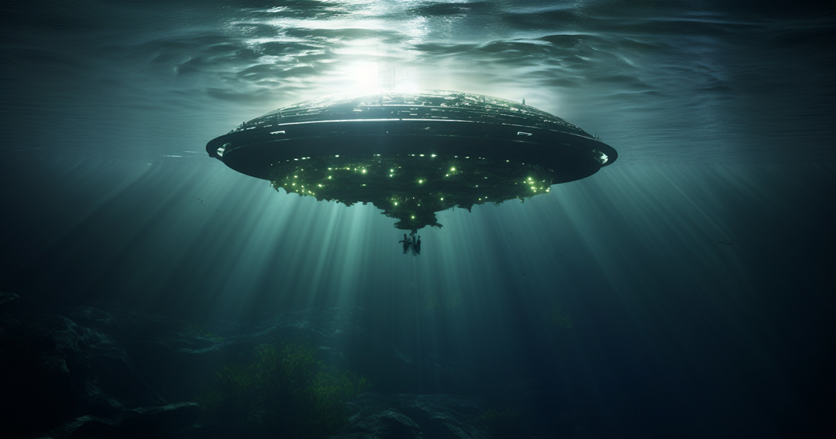 ufo underwater