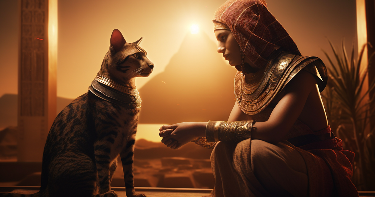 egyptian cat history