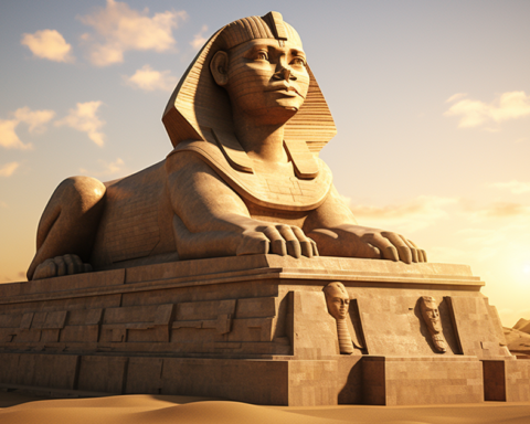enigmatic sphinx giza